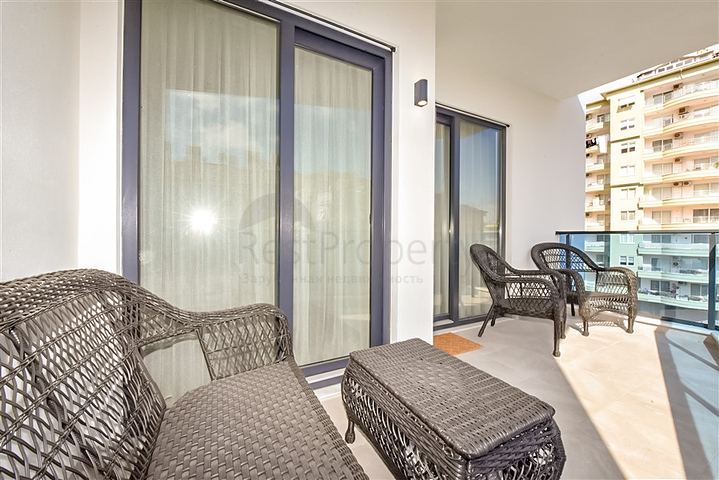 شقة 1+1 في مجمع فاخر في وسط ألانيا