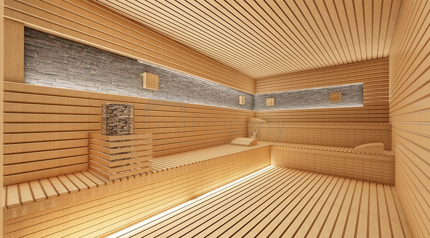 شقة 1+1 في مجمع سكني جديد في وسط محمودلار