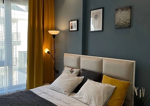 شقة 1+1 في مجمع سكني جديد في وسط محمودلار