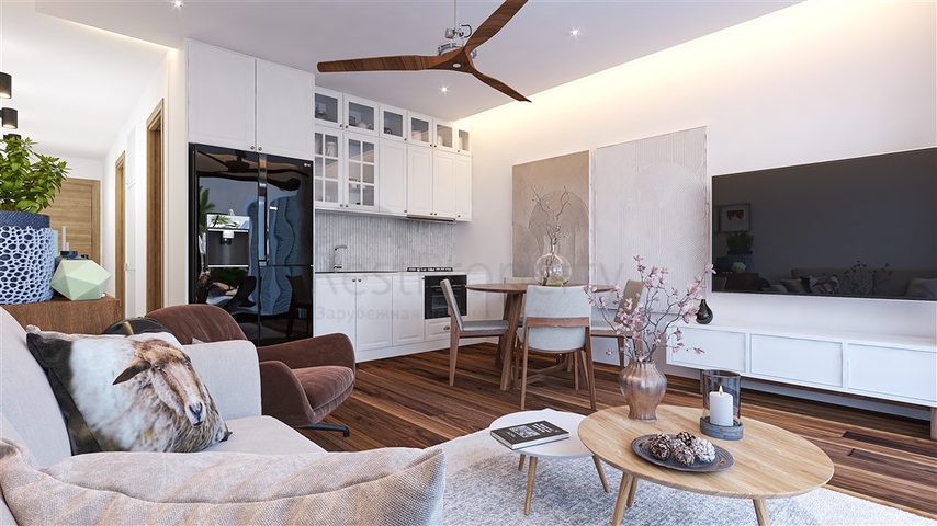 شقة 1+1 في مشروع فريد من نوعه في شمال قبرص