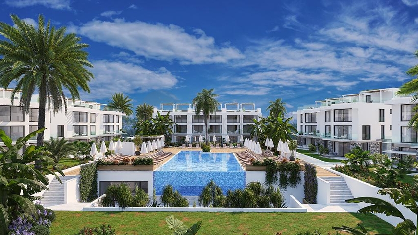 شقة 1+1 في مشروع فريد من نوعه في شمال قبرص