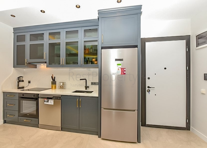 شقة بغرفة نوم واحدة على البحر في مجمع فاخر