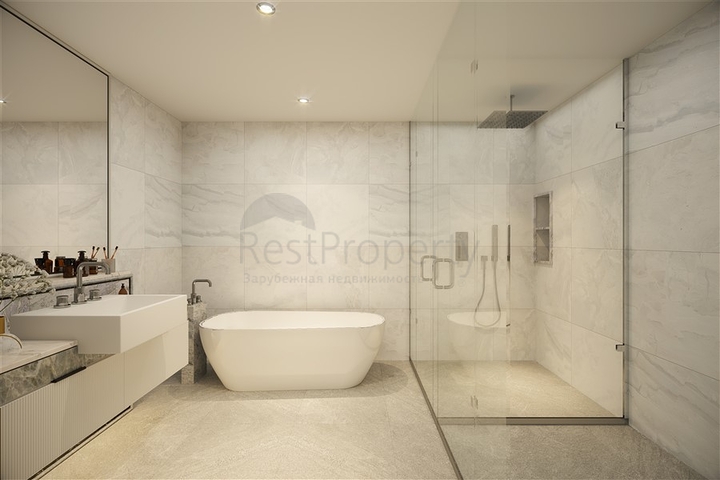 يقع المجمع في منطقة لاغونا المرموقة