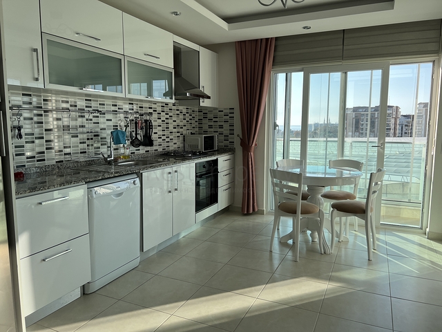 شقة 2 + 1 في مجمع مع البنية التحتية للفندق