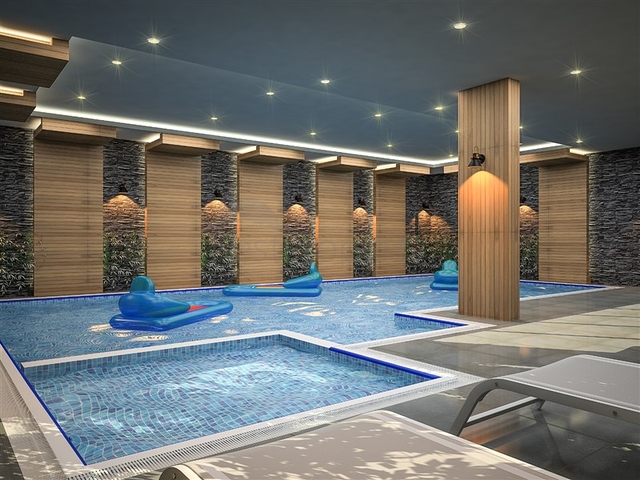 شقة 1+1 في مجمع جديد في حي أفسالار