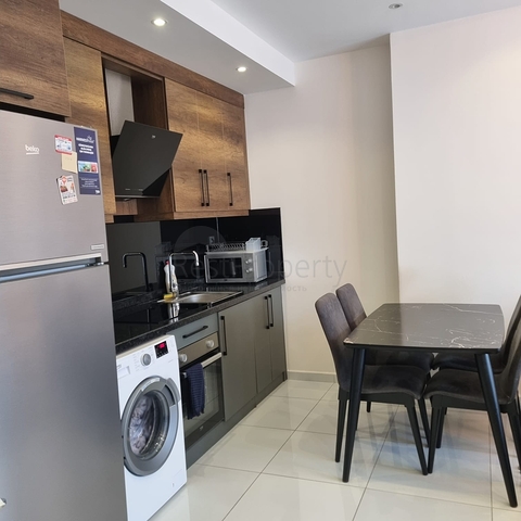 شقة 1+1 في منطقة محمودلار. 