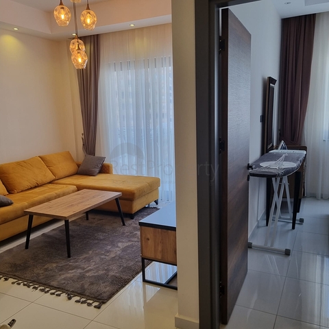 شقة 1+1 في منطقة محمودلار. 