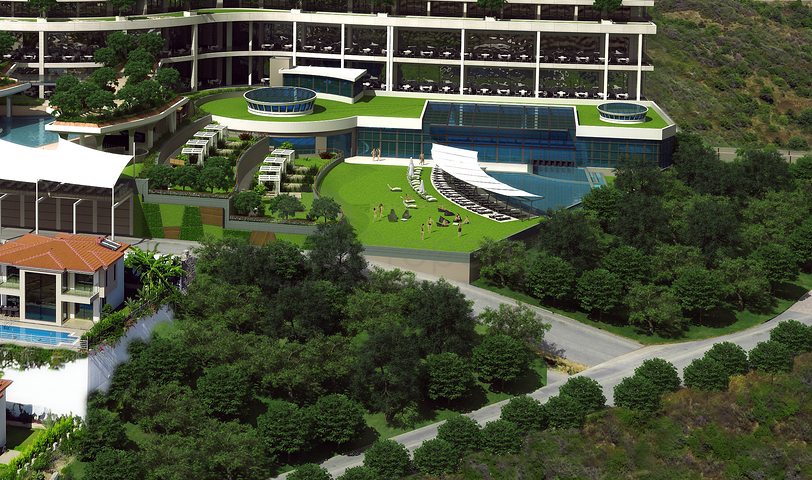 شقة 1+1 في مجمع مفهوم الفندق.