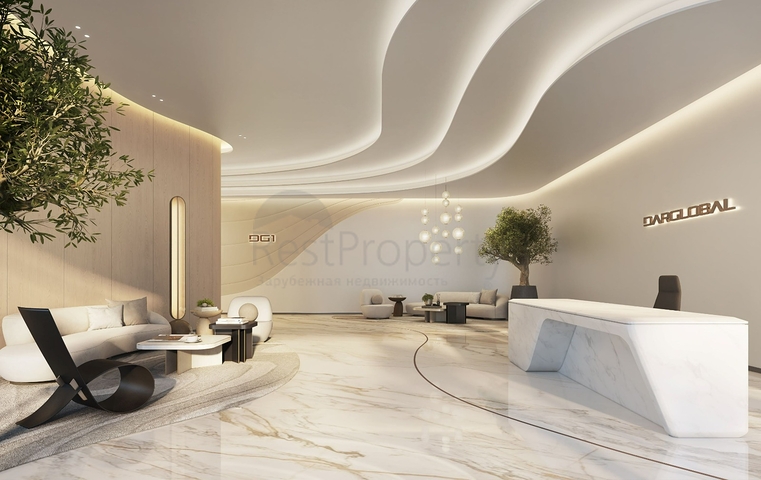 شقق مطلة على قناة برج خليفة في دبي