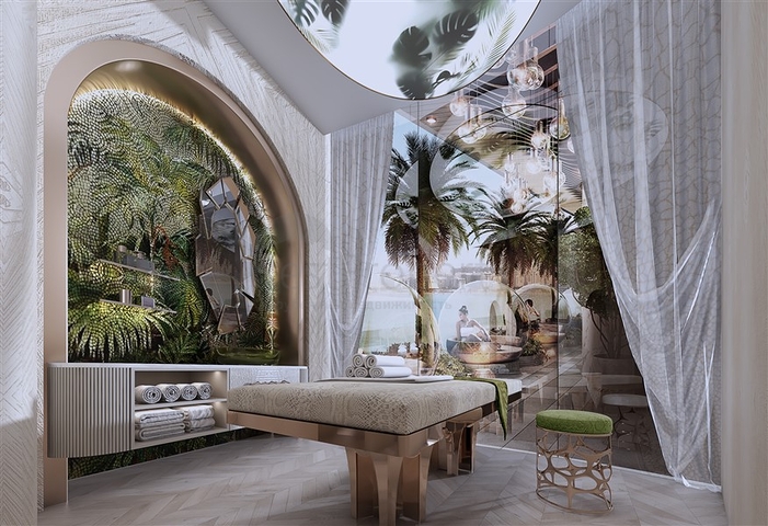 شقق كافالي الفاخرة المطلة على البحر في ميناء دبي