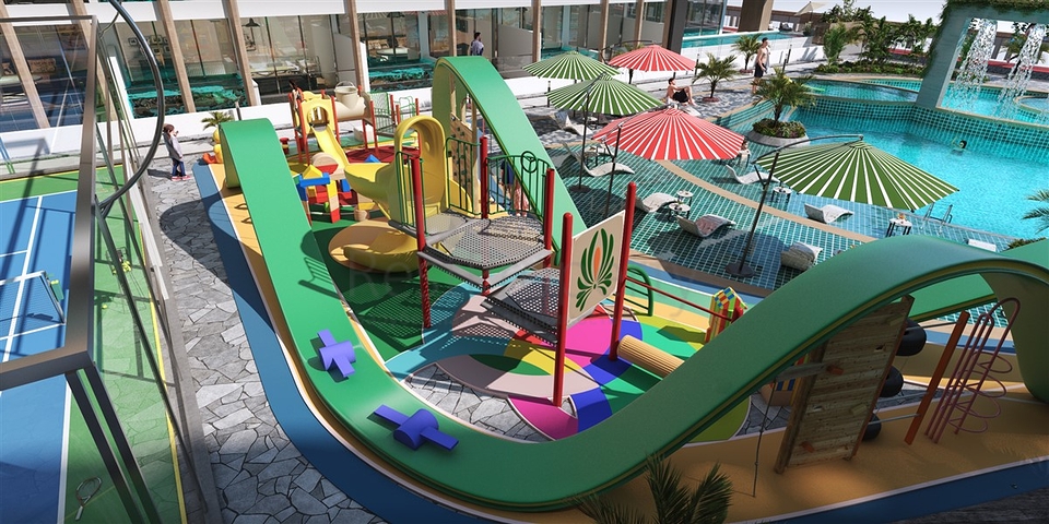 شقق استثمارية مع مسبح في دبي ، أرجان