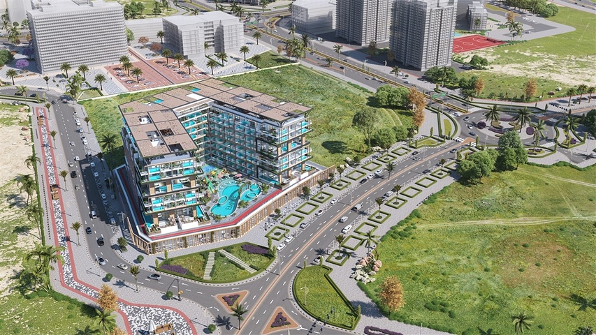 شقق استثمارية مع مسبح في دبي ، أرجان