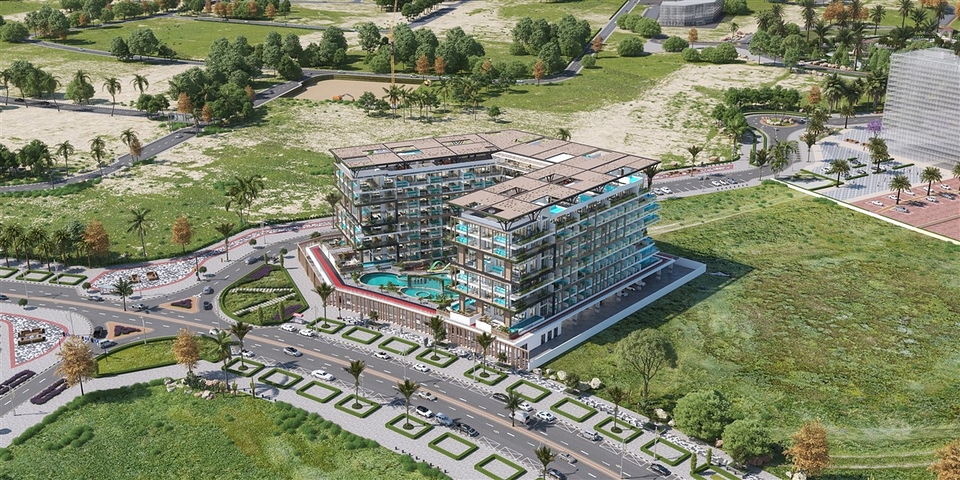 شقق استثمارية مع مسبح في دبي ، أرجان