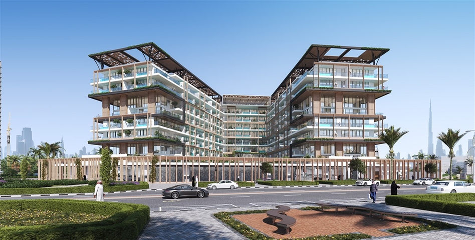 شقق استثمارية مع مسبح في دبي ، أرجان