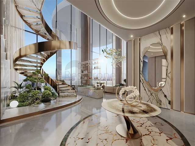 شقق مطلة على برج خليفة ومسابح في دبي