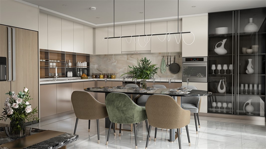 تاون هاوس فاخرة في مشروع مربح في دبي