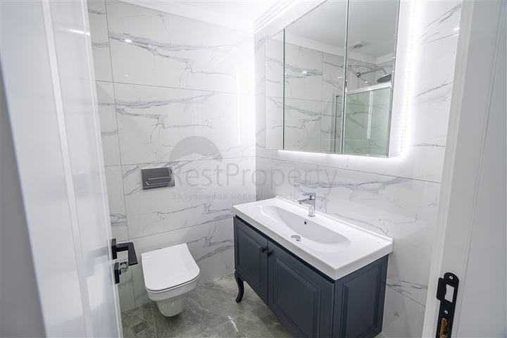 شقة 2 + 1 في منطقة أوبا