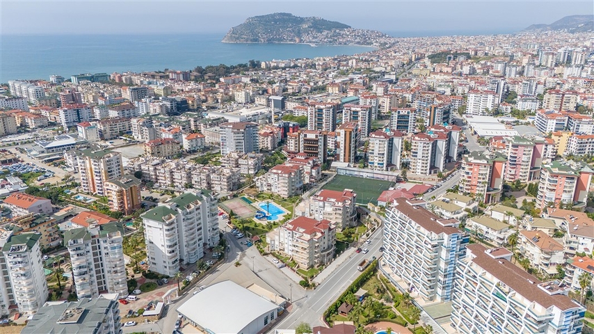 شقة ذات تصميم واسع 1+1 في منطقة سيكجيلي. 