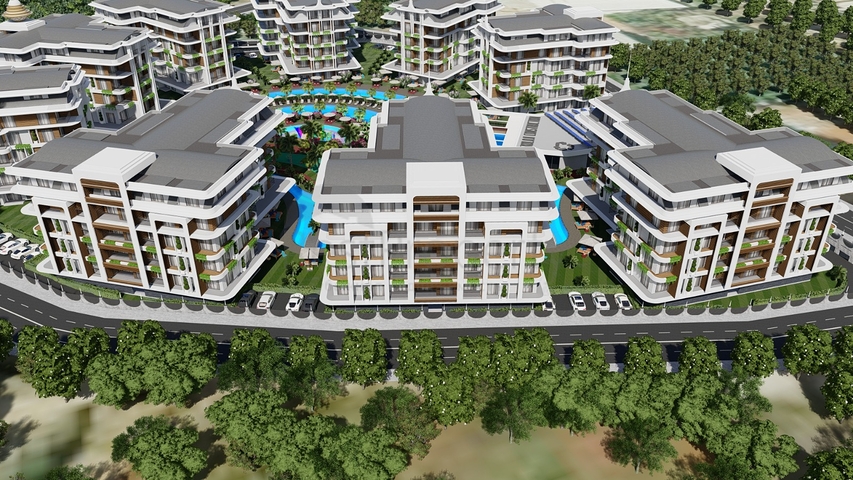 شقة بغرفة نوم واحدة في مجمع حصري في منطقة أوبا.