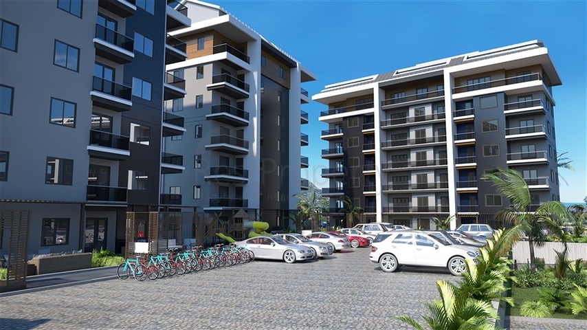 شقة جديدة بغرفة نوم واحدة في منطقة أوبا