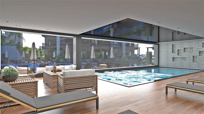 شقة جديدة بغرفة نوم واحدة في منطقة أوبا