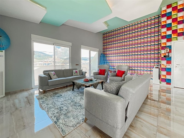 3 + 1 بنتهاوس مطلة على البحر 3 + 1 بنتهاوس مطلة على البحر