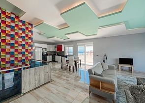 3 + 1 بنتهاوس مطلة على البحر 3 + 1 بنتهاوس مطلة على البحر