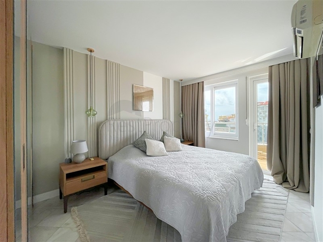 بنتهاوس 3+1 مع إطلالات على البحر والجبل