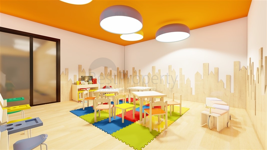 شقة 1+1 في مجمع جديد في منطقة أوبا