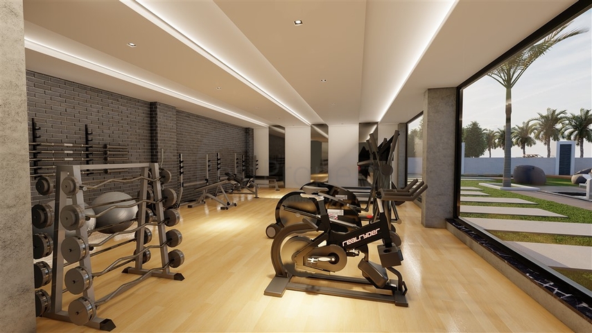 شقة 1+1 في مجمع جديد في منطقة أوبا