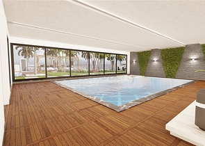 شقة 1+1 في مجمع جديد في منطقة أوبا