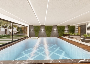 شقة 1+1 في مجمع جديد في منطقة أوبا