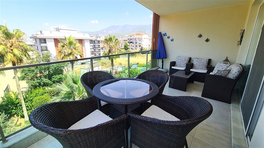 شقة 2 + 1 في منطقة أوبا 