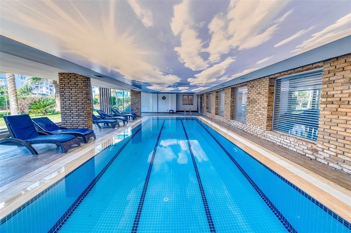 شقة 2 + 1 في منطقة أوبا 