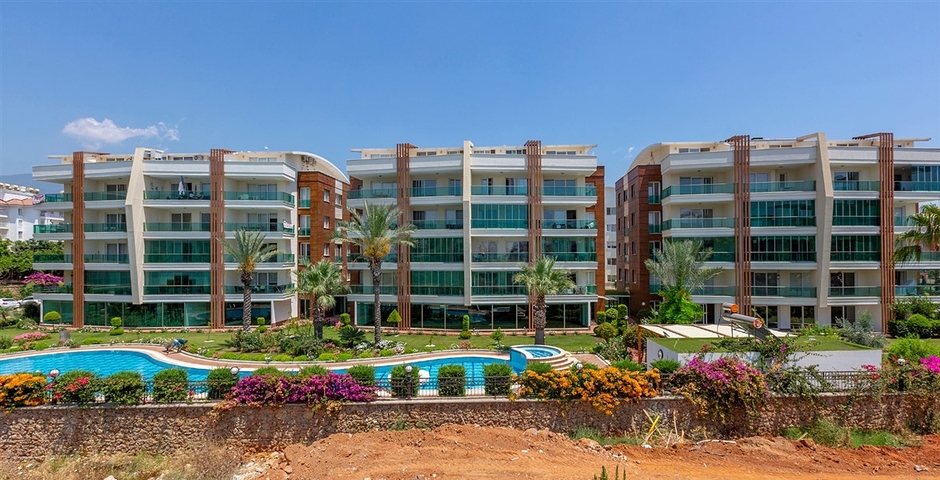 شقة 2 + 1 في منطقة أوبا 