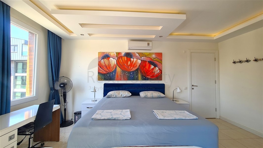 شقة 2 + 1 في منطقة أوبا 