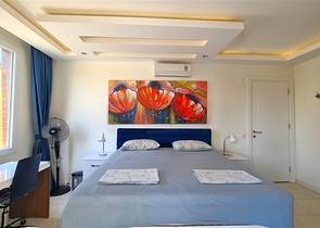 شقة 2 + 1 في منطقة أوبا 