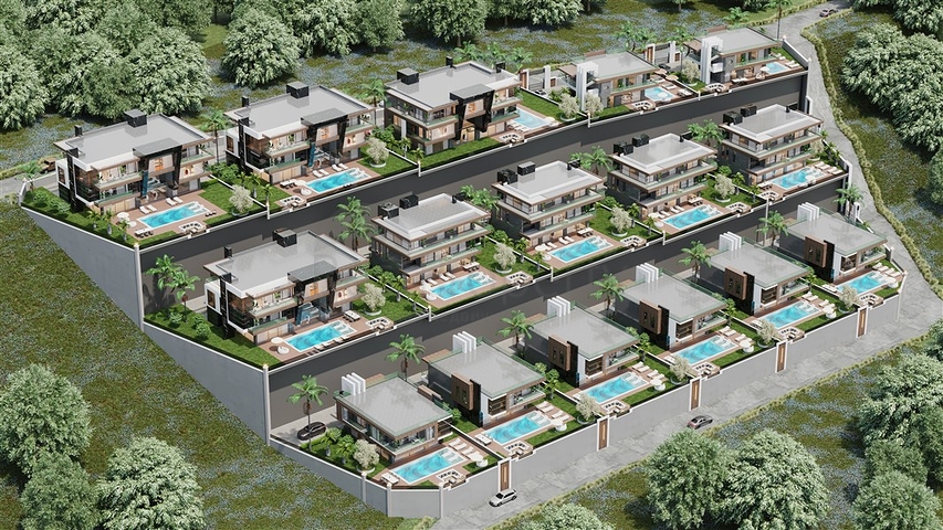 مشروع فيلا فريدة من نوعها في ألانيا