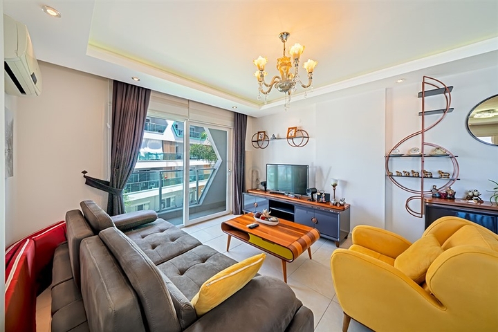 شقة 2+1 في مجمع مع بنية تحتية فندقية في منطقة أفسالار