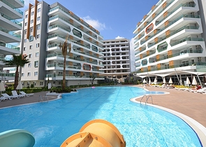 شقة 2+1 في مجمع مع بنية تحتية فندقية في منطقة أفسالار