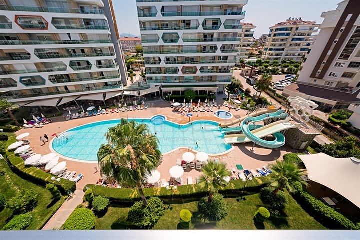 شقة 1+1 في منطقة أفسلار ، 750 متر من البحر 