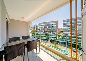 شقة 1+1 في منطقة أفسلار ، 750 متر من البحر 