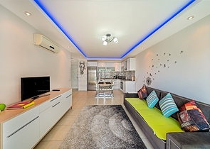 شقة 1+1 في منطقة أفسلار ، 750 متر من البحر 