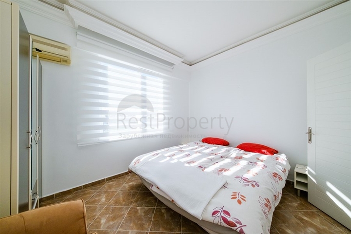 شقة مفروشة 1 + 1 في وسط ألانيا