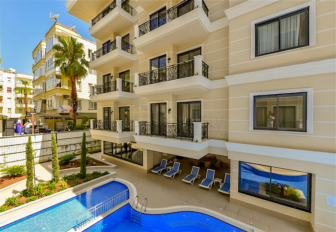 شقة بغرفة نوم واحدة في مجمع جديد في منطقة كليوباترا