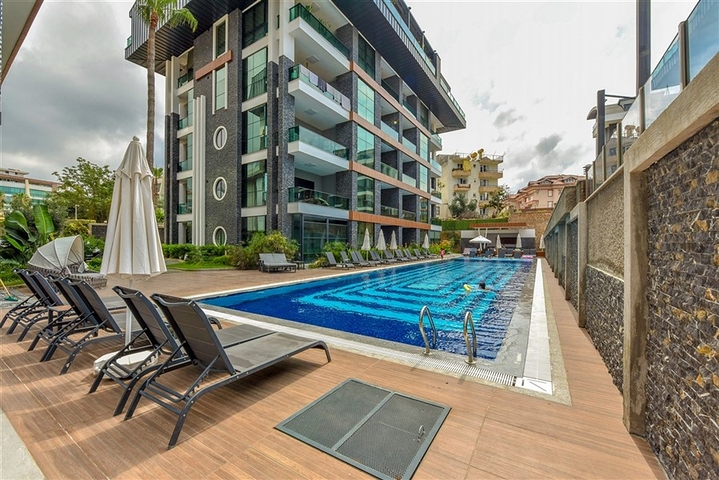 شقة 2+1 في مجمع سكني راقي في منطقة أوبا