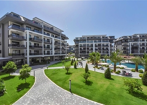 شقة 1+1 في واحدة من أفضل المواقع في منطقة أوبا