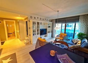 1 + 1 شقة في مجمع مع البنية التحتية في منطقة أوبا