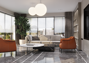 شقق من غرفتين في مجمع منطقة أوبا