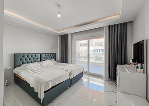 شقة فسيحة 1 + 1 في منطقة محمودلار